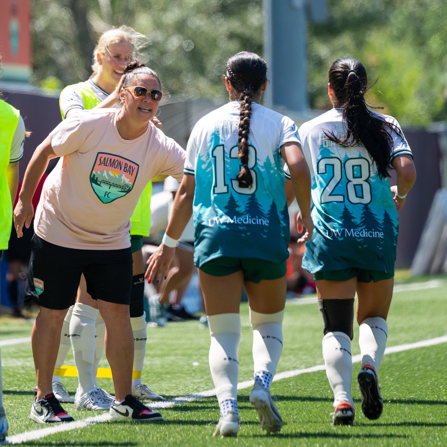 Salmon Bay FC 2025 Game Worn Away Kit
