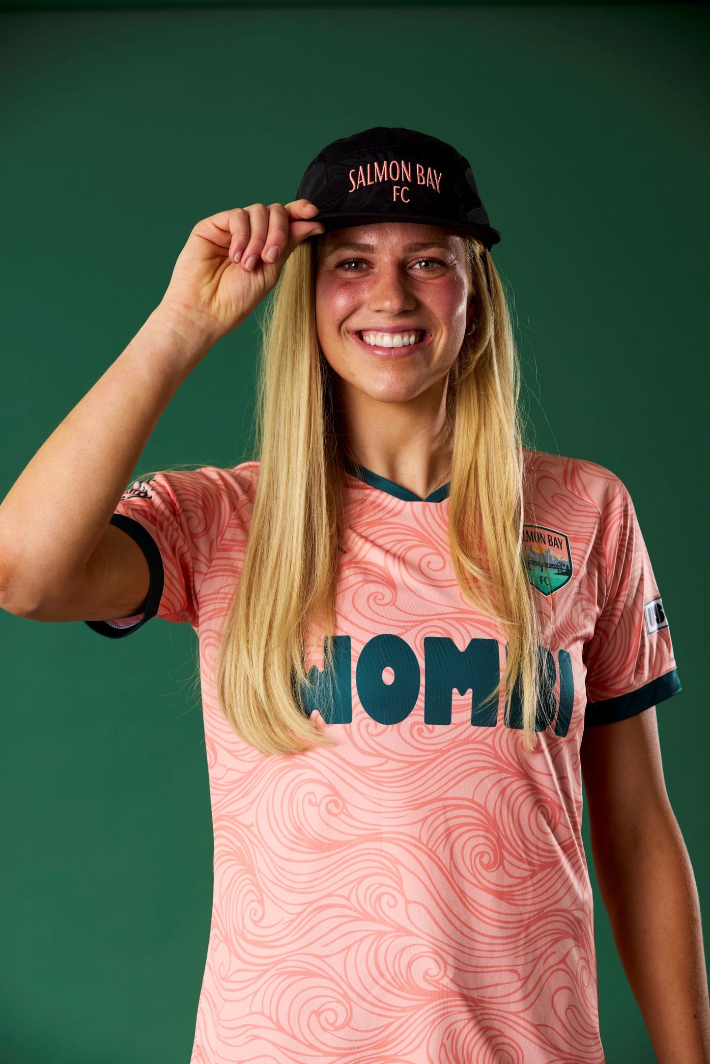 Salmon Bay FC Wordmark Biker Hat