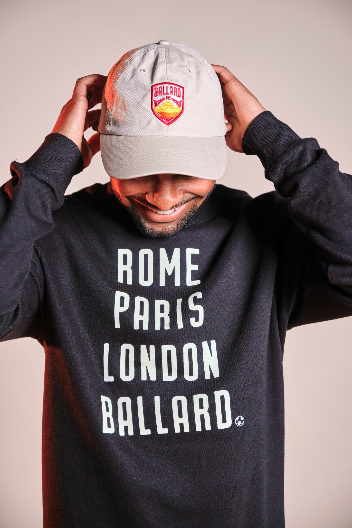 Ballard FC Crest Cream Hat