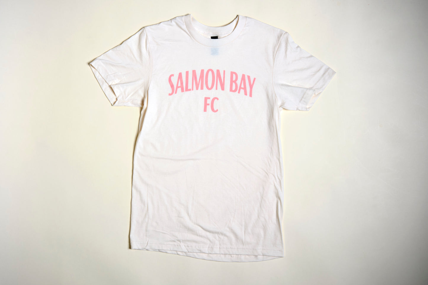 Salmon Bay FC Cream Wordmark T-shirt