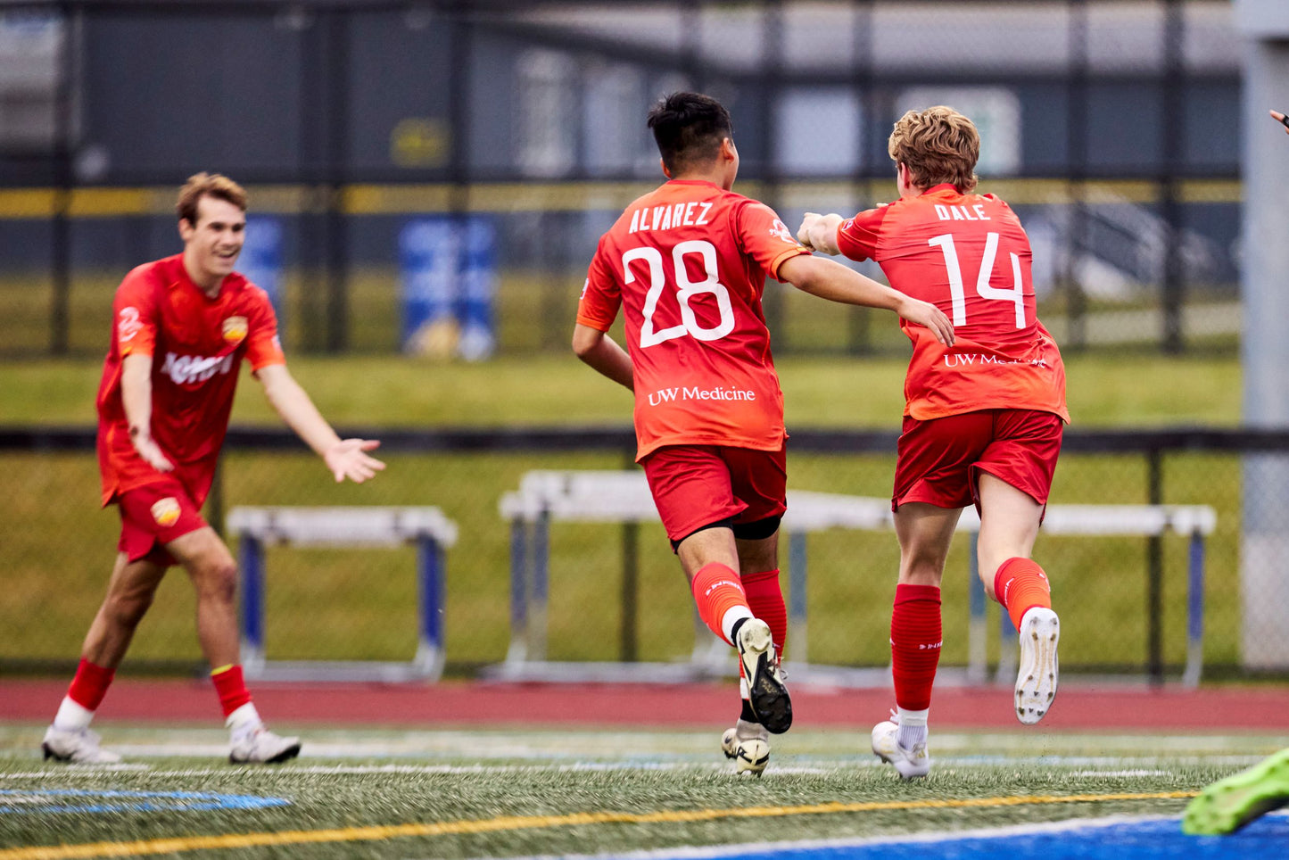 Ballard FC 2025 Game Worn Fire Kit