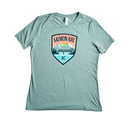 Salmon Bay FC Teal Crest Women's T-shirt