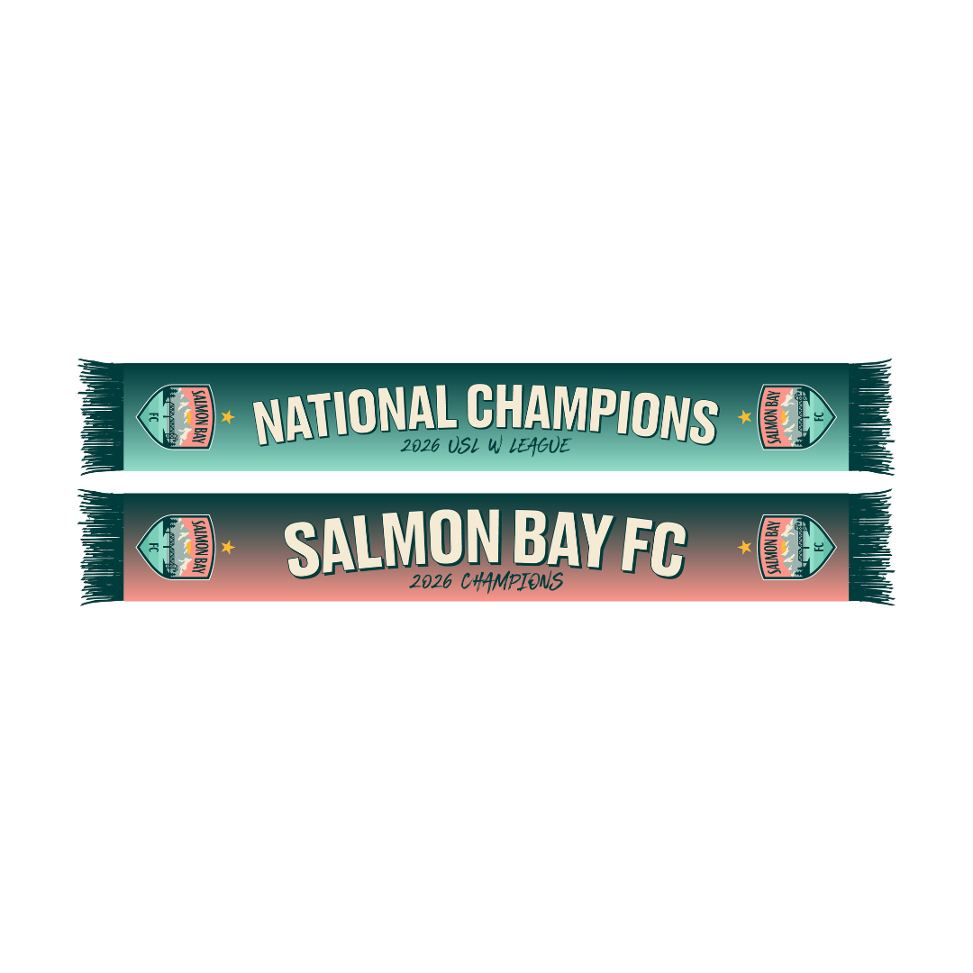 Salmon Bay FC National Championship Scarf