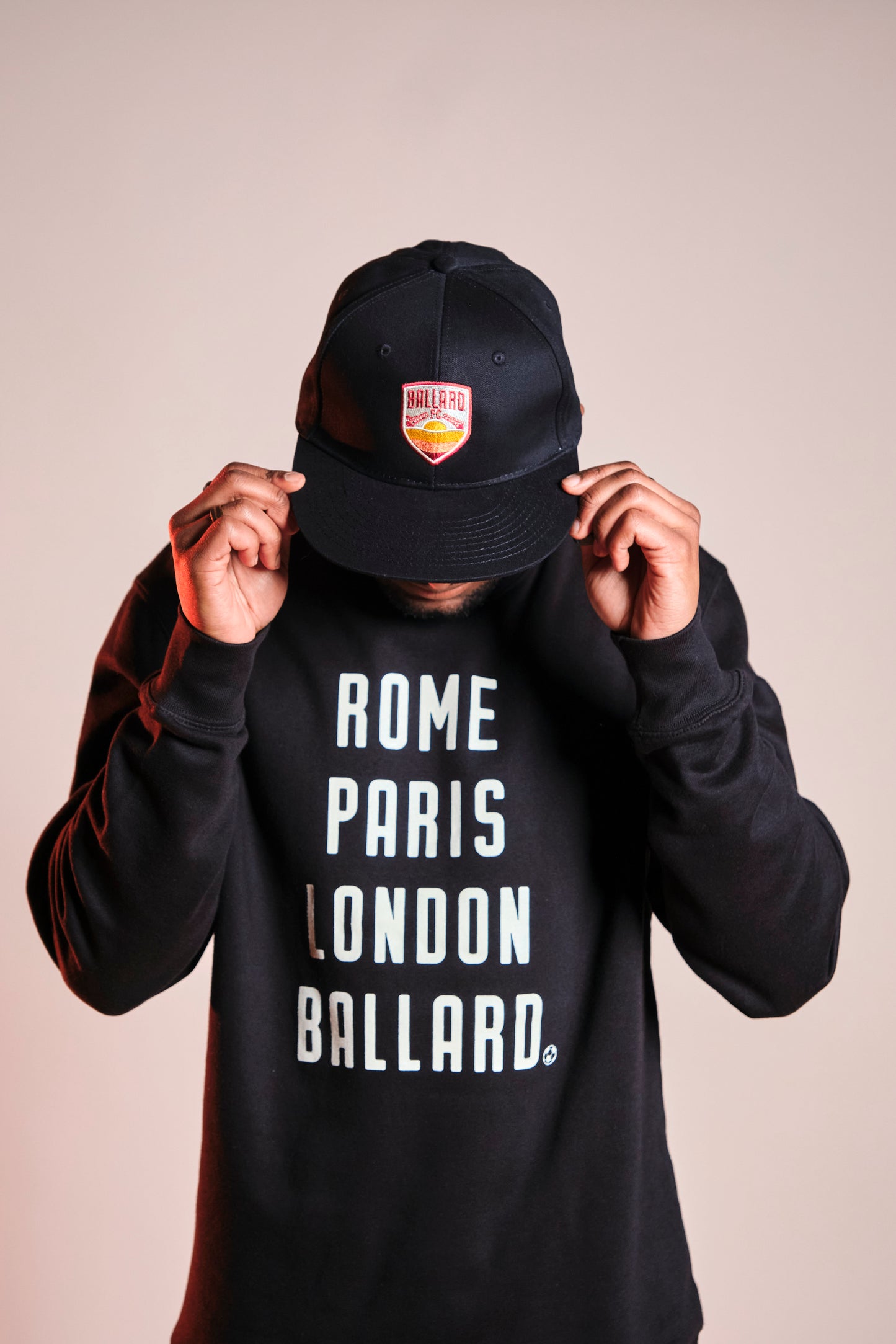 Ballard FC Black Snapback Hat