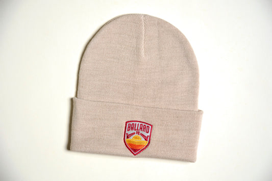 Ballard FC Cream Logo Beanie