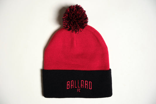 Ballard FC Red Wordmark Beanie