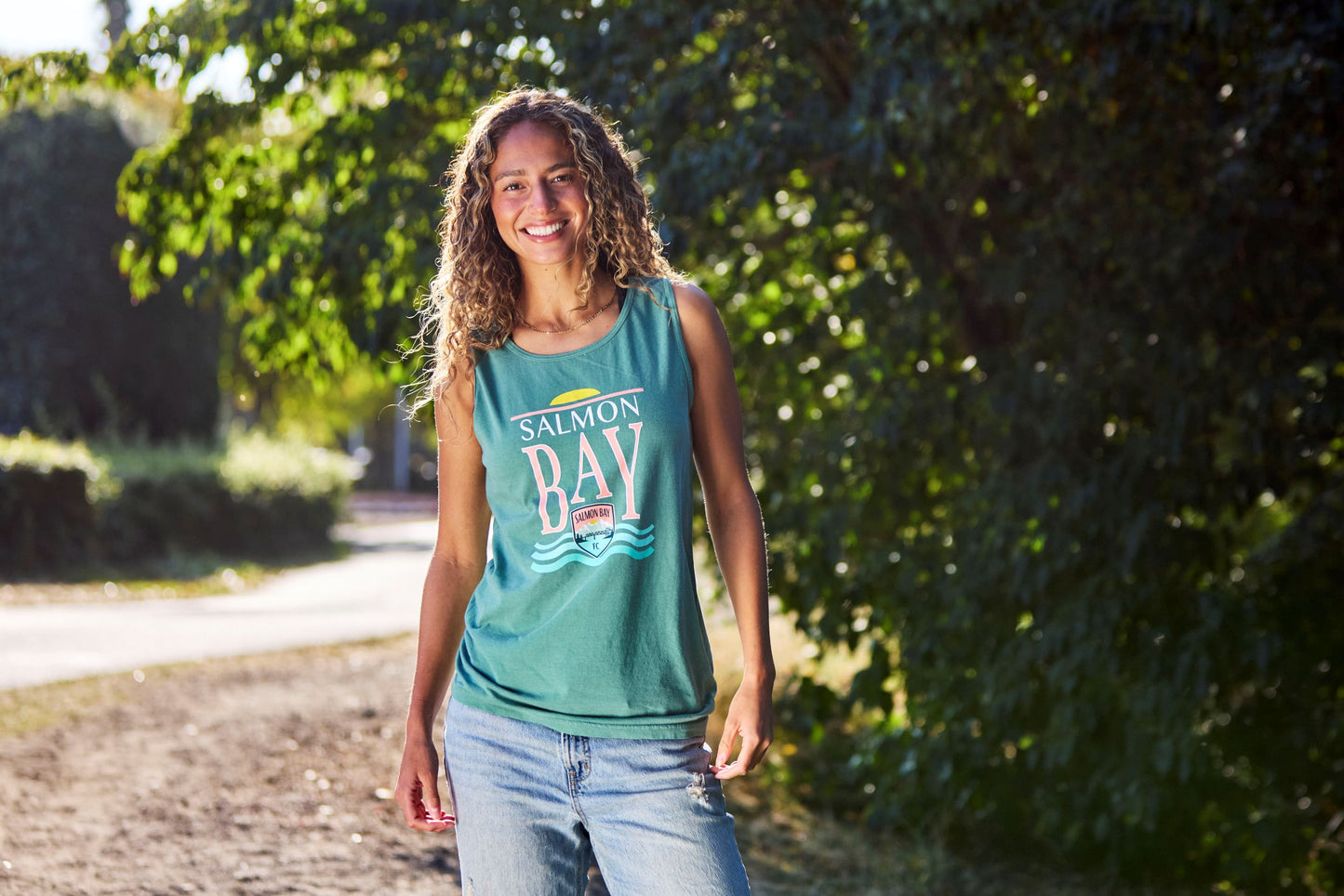 Salmon Bay FC Teal Tank Top