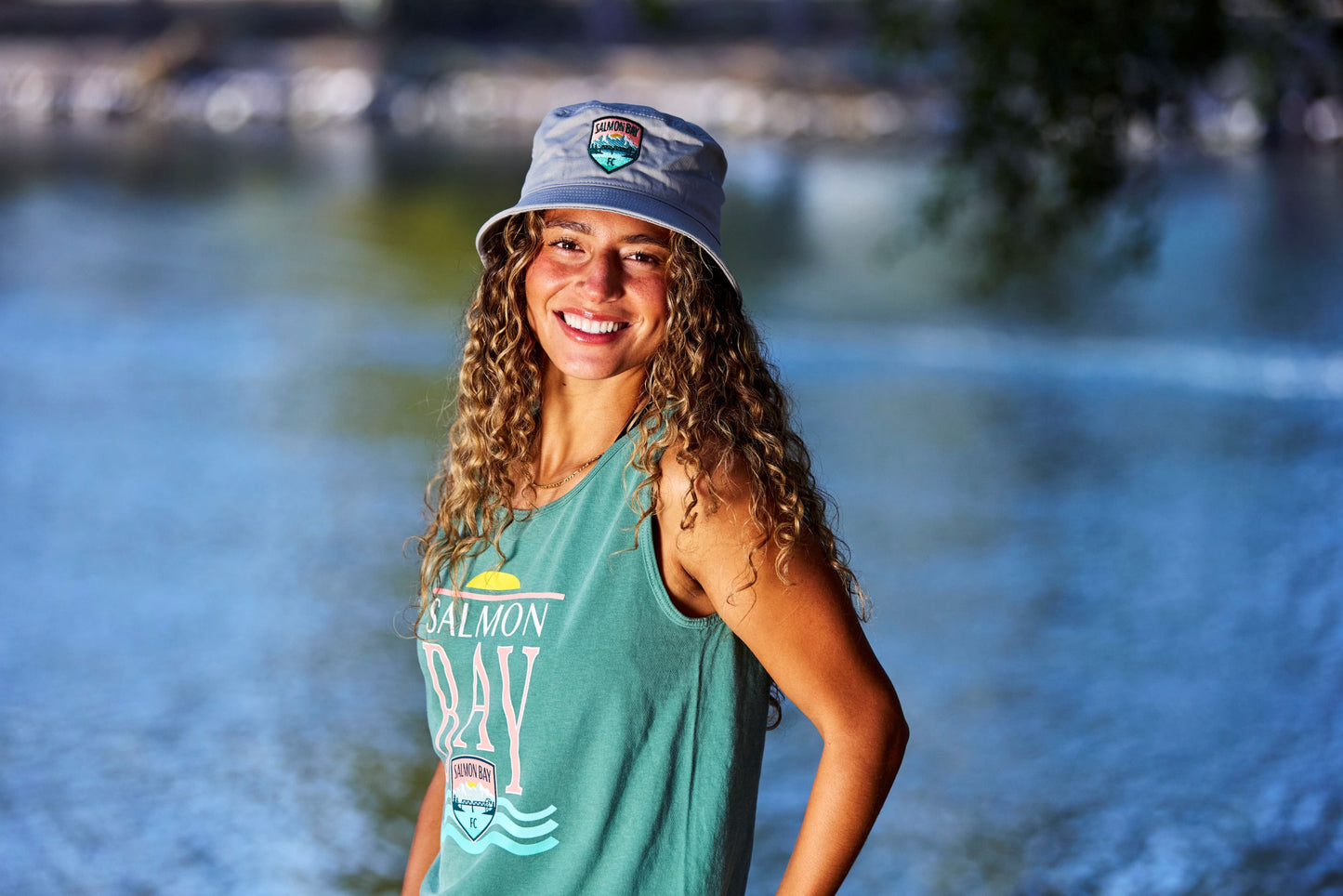 Salmon Bay FC Gray Bucket Hat