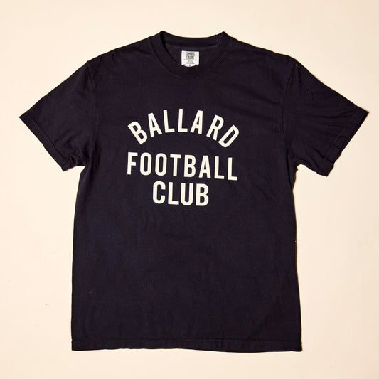 Ballard FC Wordmark Black T-shirt
