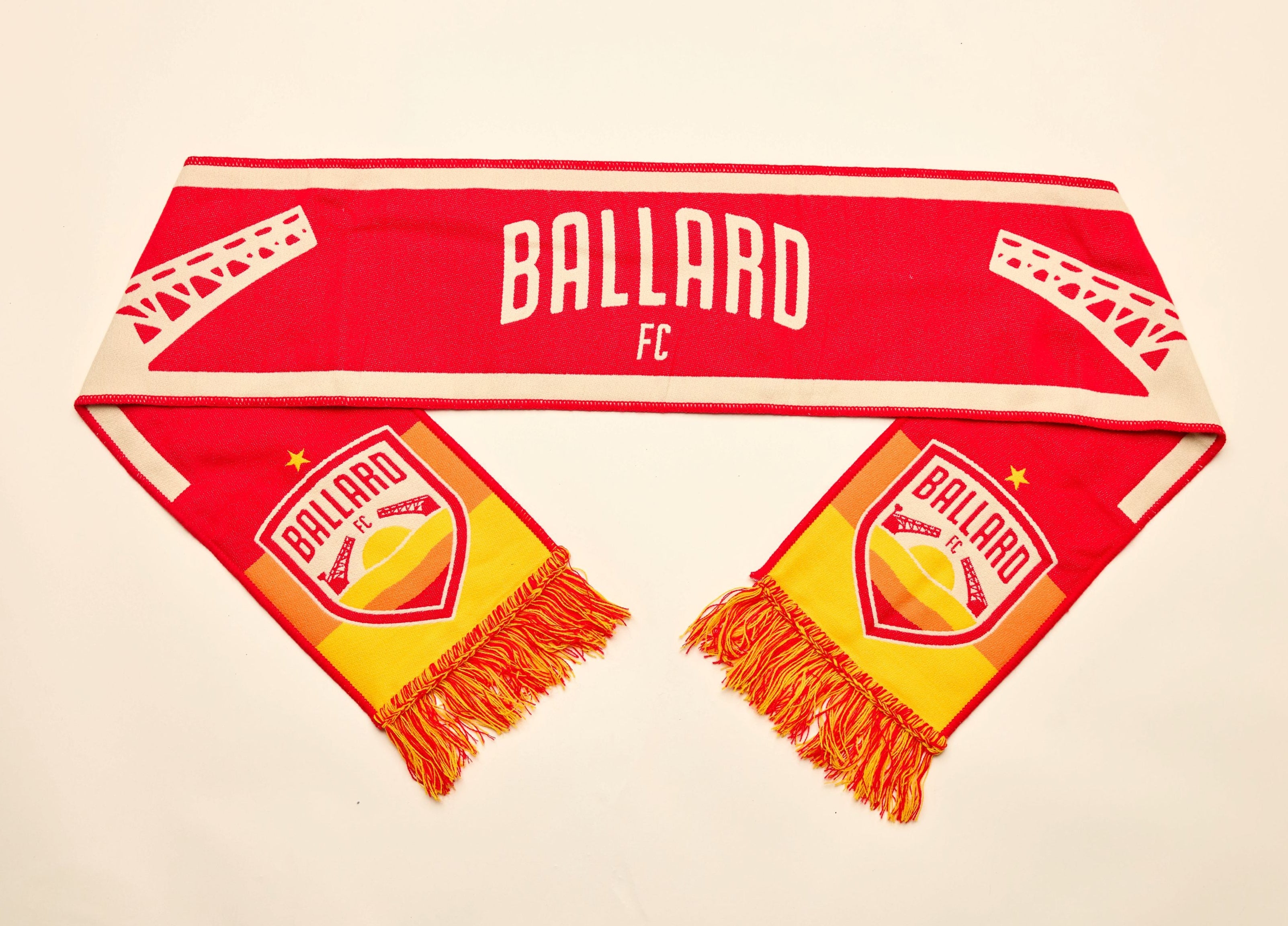 Ballard Merch Ballard FC 2026 Supporter Scarf – Ballard FC & Salmon Bay FC