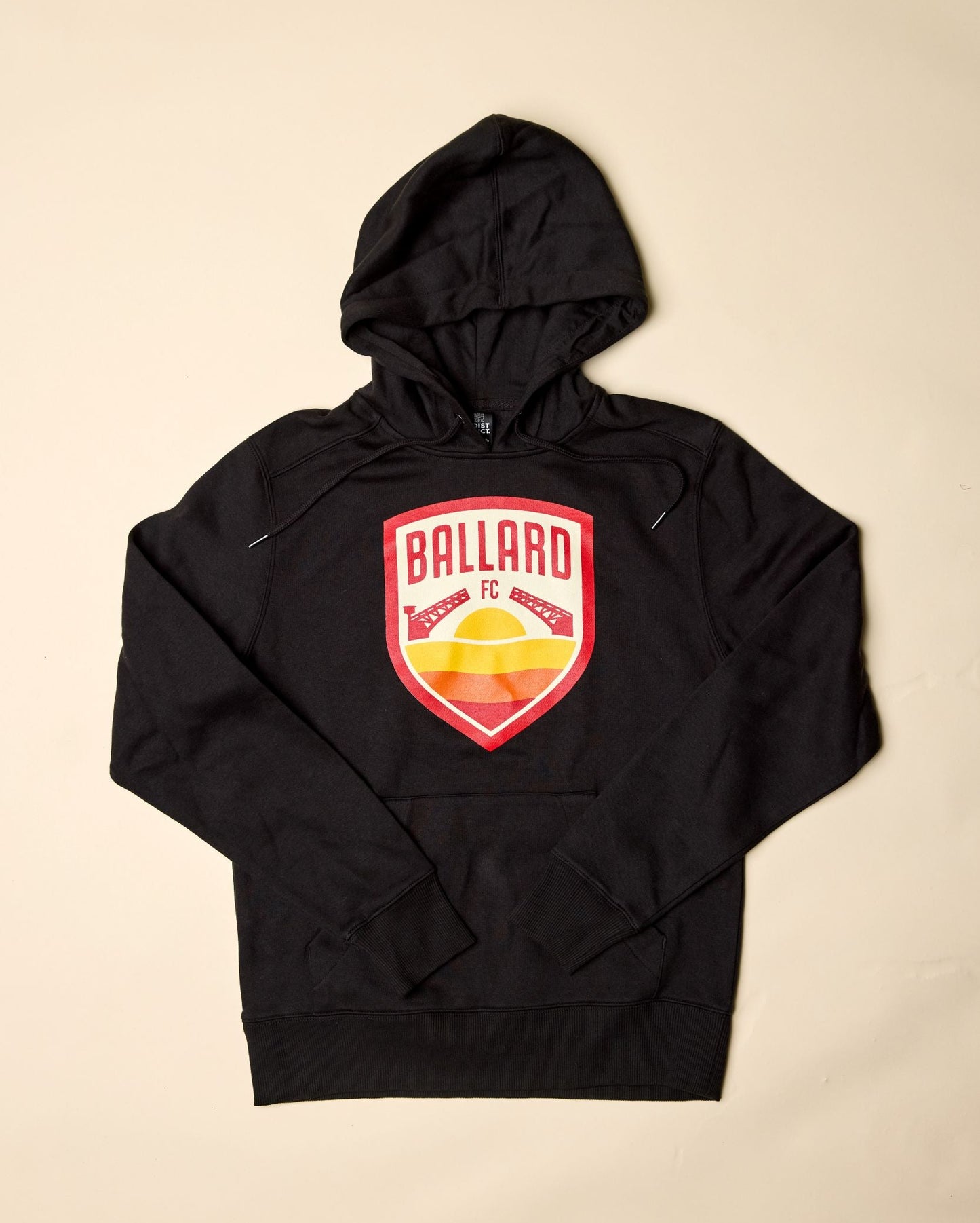 Ballard FC Crest Black Hoodie