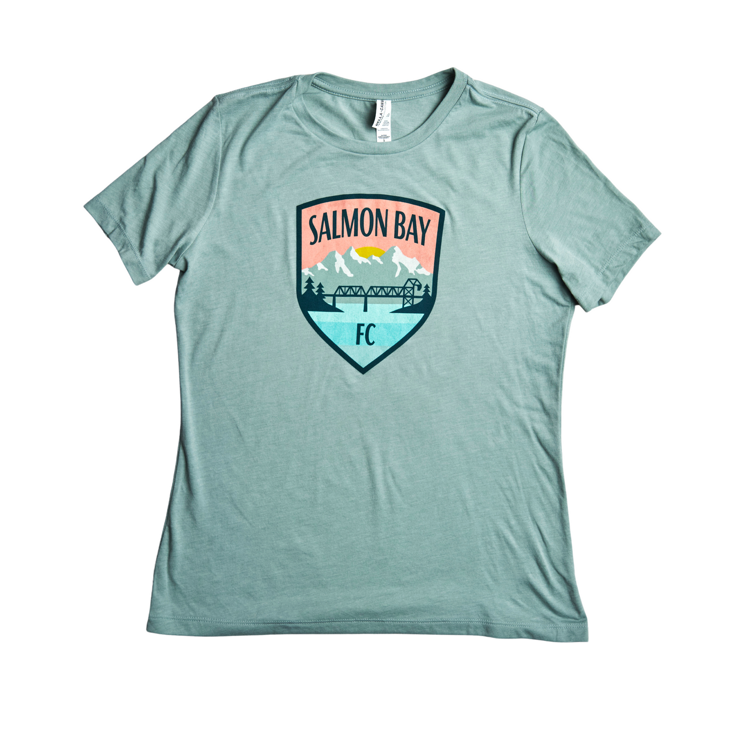 Salmon Bay FC Teal Logo Women's T-shirt