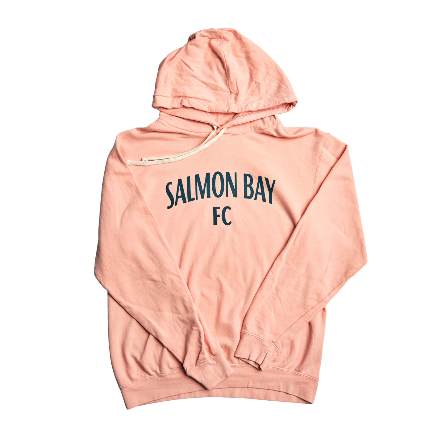 Salmon Bay FC Wordmark Salmon Hoodie