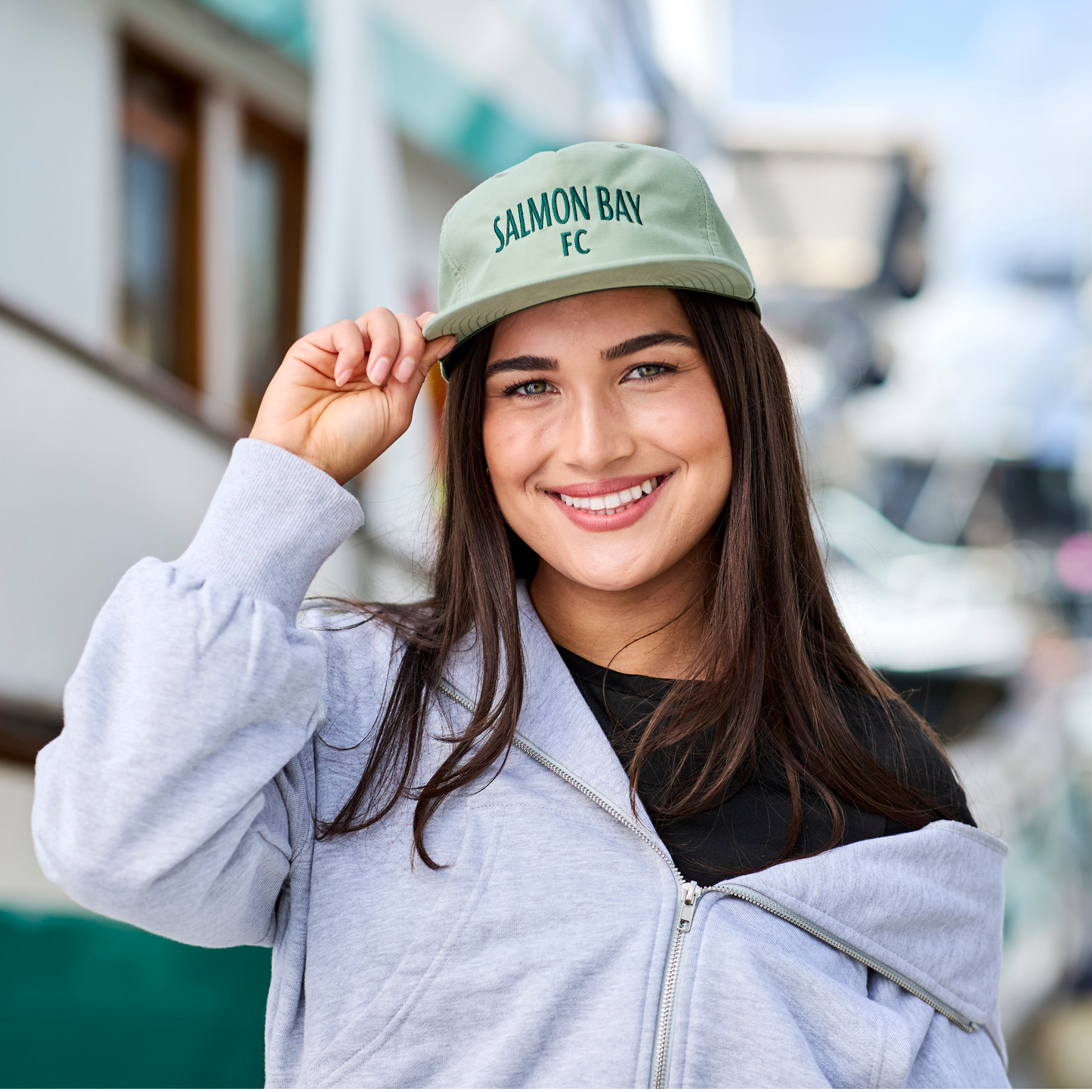 Salmon Bay FC Green Wordmark Snapback Hat