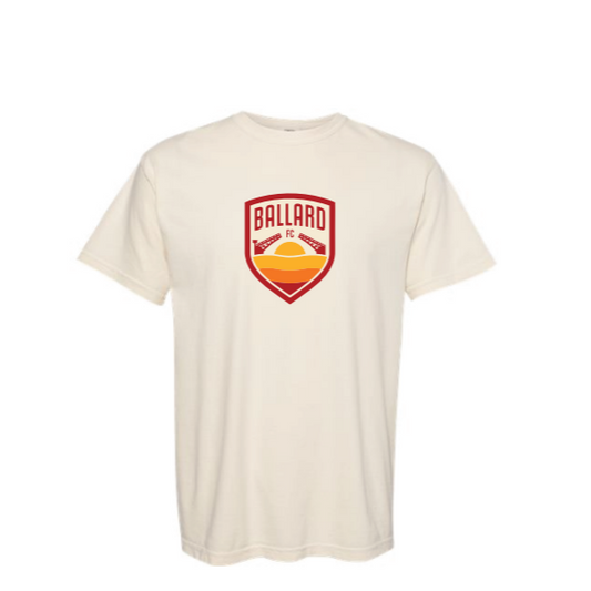 Ballard FC Cream Logo T-Shirt
