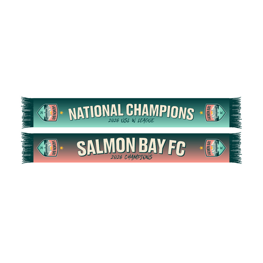 Salmon Bay FC National Championship Scarf